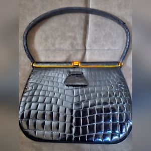 RENDL vintage aligator bag
